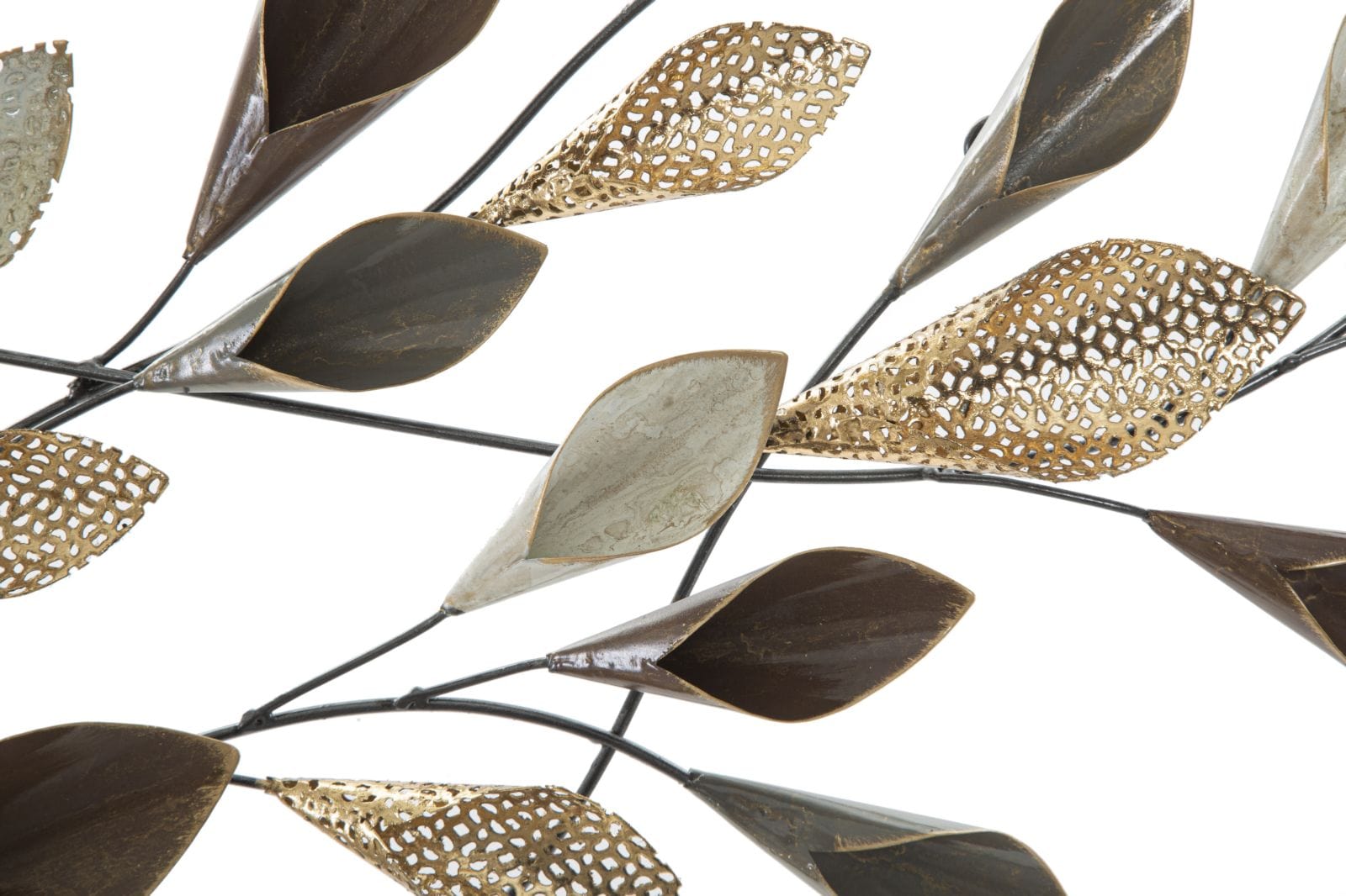 Decoratiune de perete din metal, Ramo Multicolor, l46xA5,5xH87,5 cm (1)