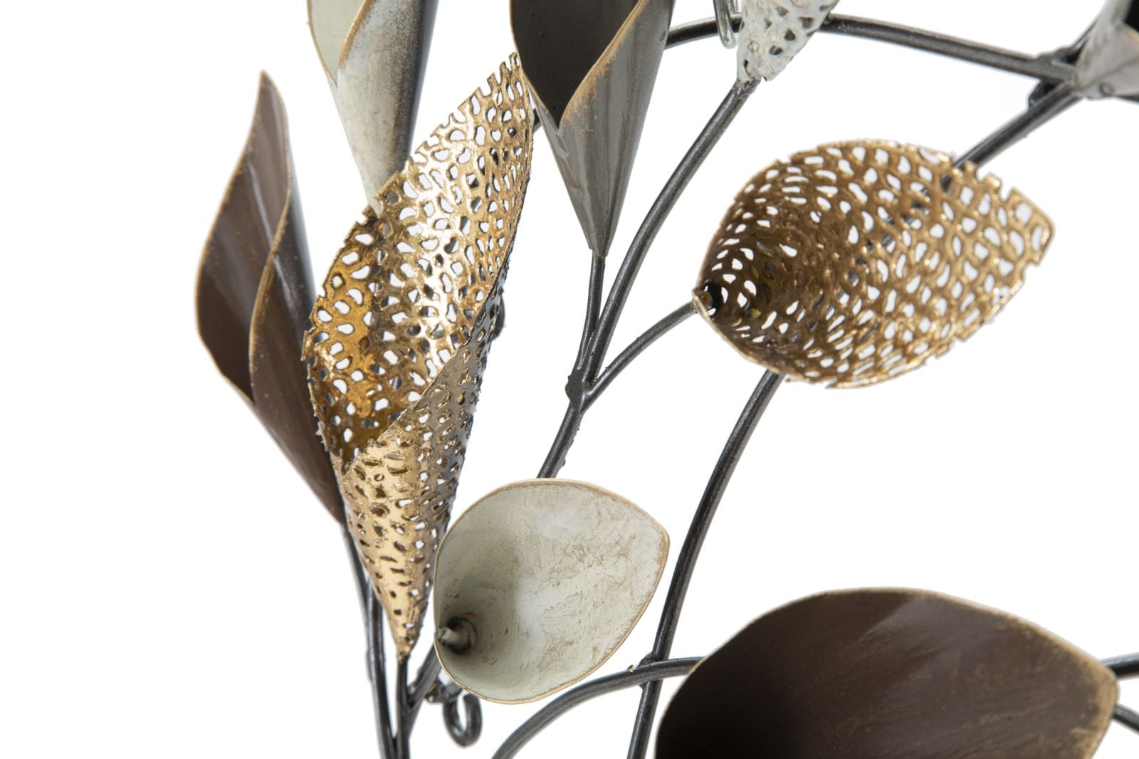 Decoratiune de perete din metal, Ramo Multicolor, l46xA5,5xH87,5 cm (3)