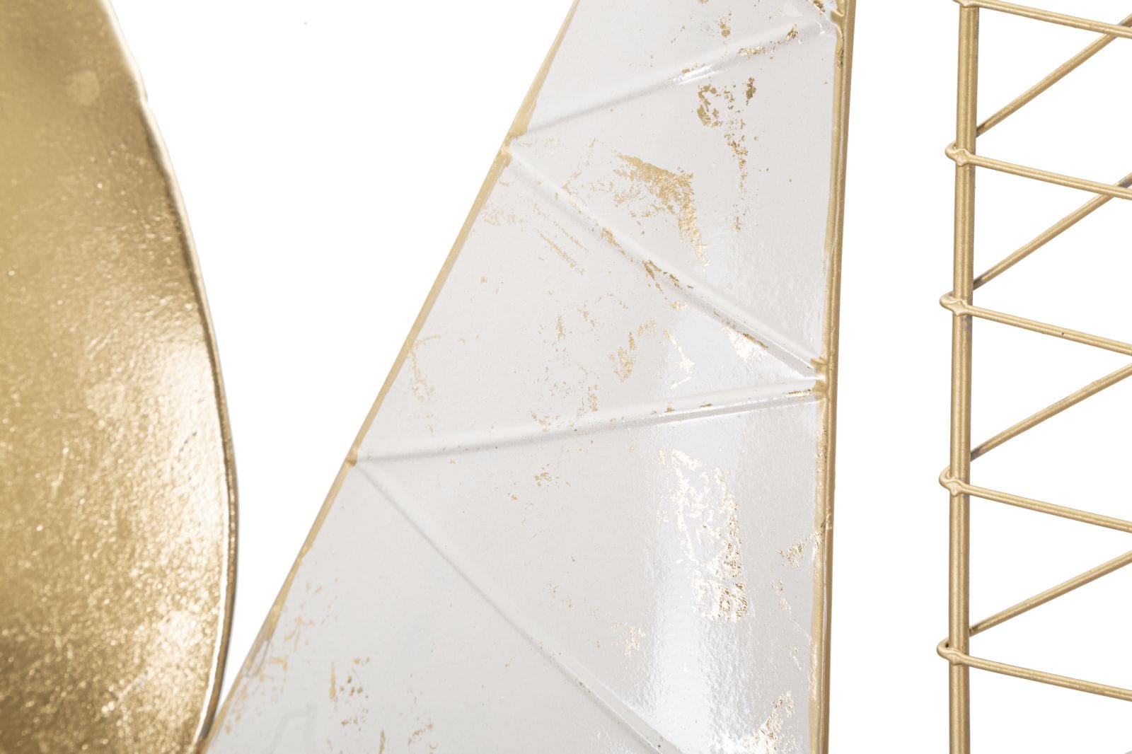 Decoratiune de perete din metal, Regata New Multicolor, l115xA5xH63 cm (3)