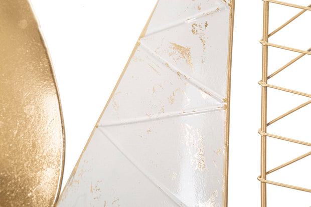 Decoratiune de perete din metal, Regata New Multicolor, l115xA5xH63 cm (3)