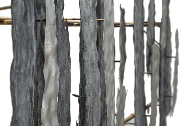 Decoratiune de perete din metal, Sculpt Multicolor, l122,6xA6,4xH62,9 cm (2)