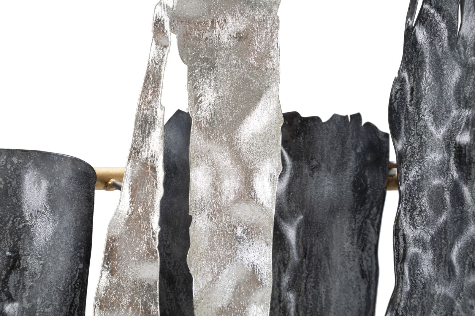 Decoratiune de perete din metal, Sculpt Multicolor, l122,6xA6,4xH62,9 cm (3)