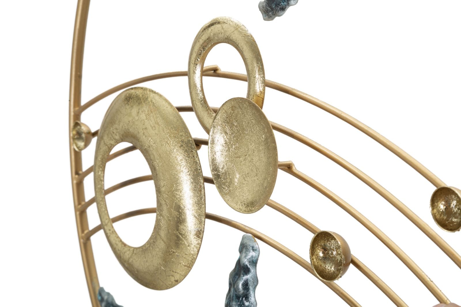 Decoratiune de perete din metal, Sea Star Multicolor, l90,8xA3,8xH50,2 cm (3)