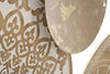Decoratiune de perete din metal si MDF, Boho Multicolor, l167,6xA8,9xH80,6 cm (4)