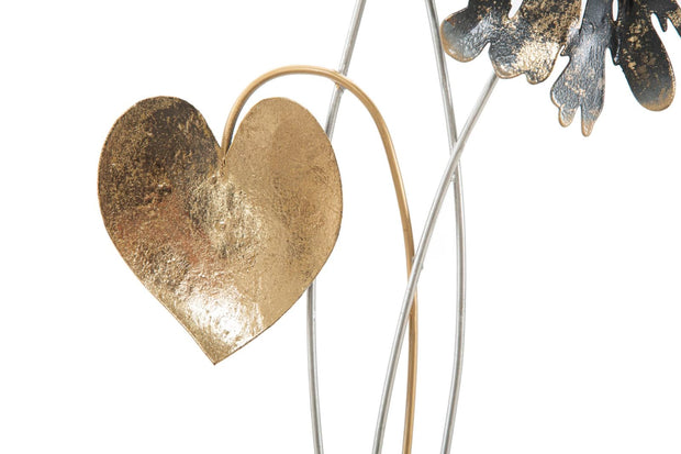 Decoratiune de perete din metal, Simply Multicolor, l35xA5,5xH88 cm (2)