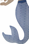 Decoratiune de perete din metal, Sirena Multicolor, l30,5xA2xH60 cm (2)
