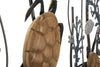 Decoratiune de perete din metal, Turtle Multicolor, l132,7xA5,7xH69,9 cm (2)
