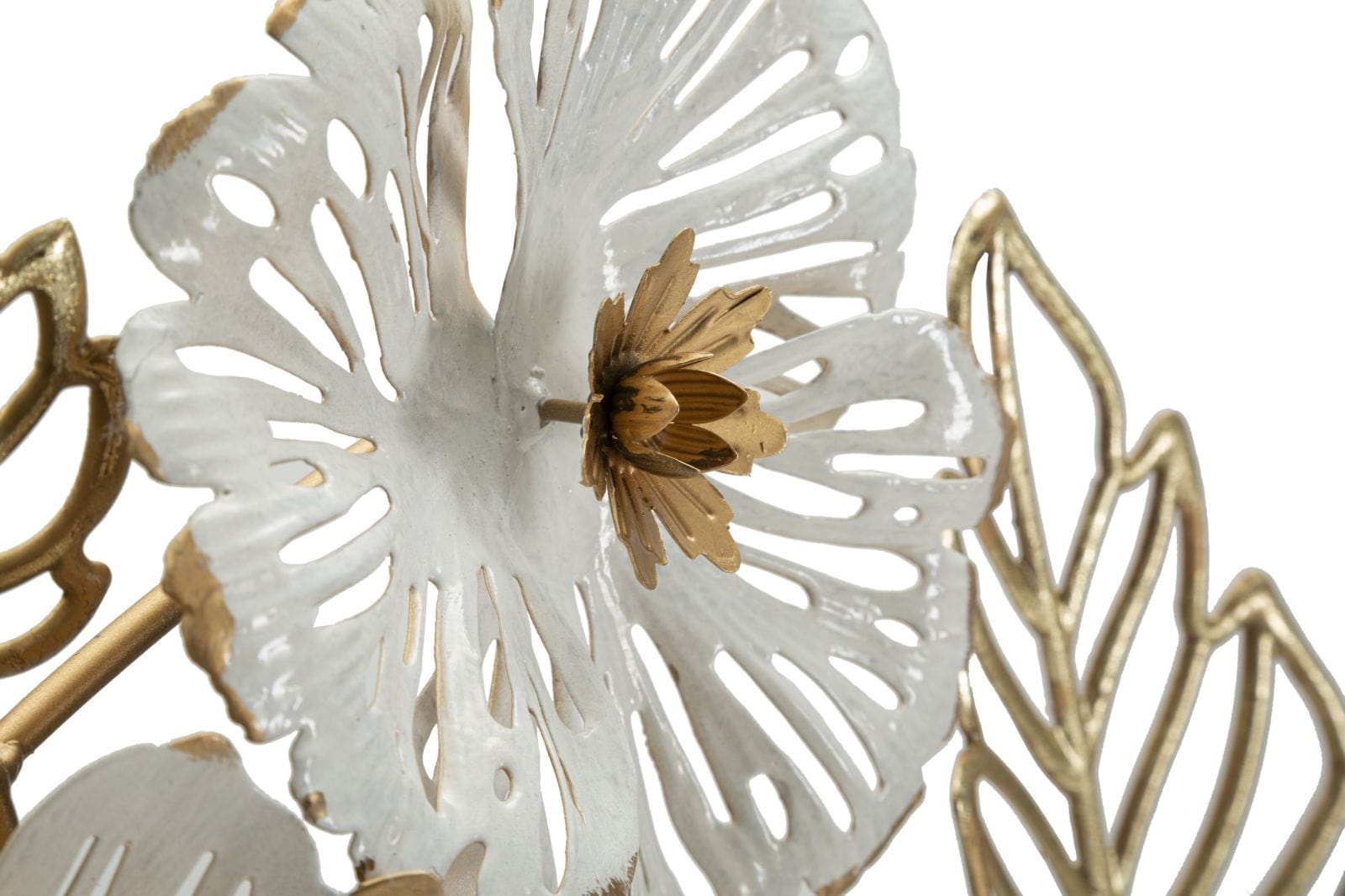 Decoratiune de perete din metal, Whity Multicolor, l54xA6,4xH73,7 cm (2)