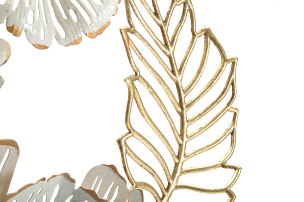 Decoratiune de perete din metal, Whity Multicolor, l54xA6,4xH73,7 cm (3)