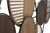 Decoratiune de perete din metal, Woody Multicolor, l134xA4xH69,2 cm (2)