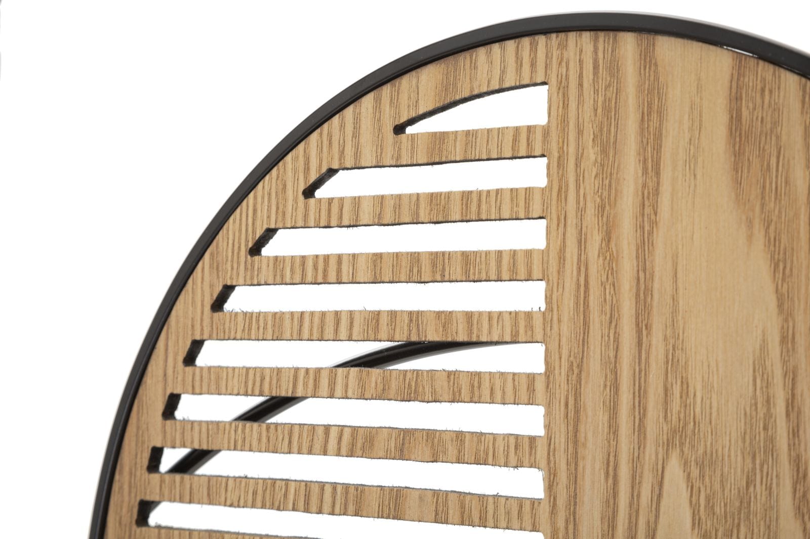 Decoratiune de perete din metal, Woody Multicolor, l134xA4xH69,2 cm (3)