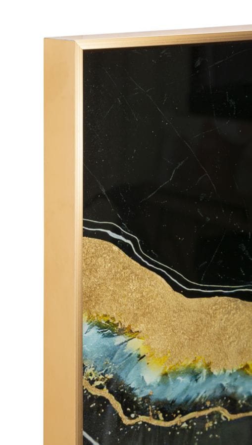 Decoratiune de perete din sticla, Darky Multicolor, l60xA3,5xH90 cm (1)