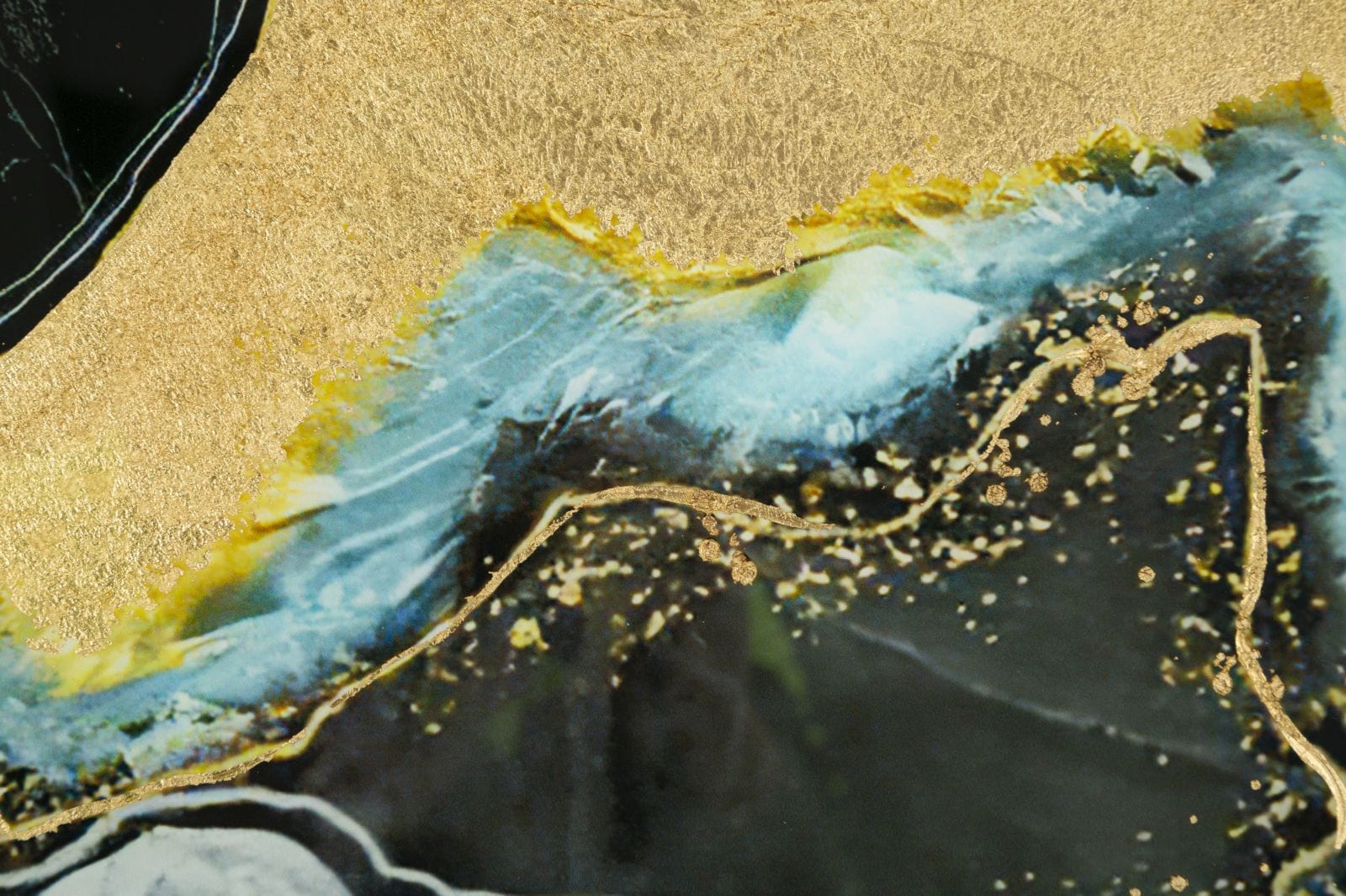 Decoratiune de perete din sticla, Darky Multicolor, l60xA3,5xH90 cm (2)