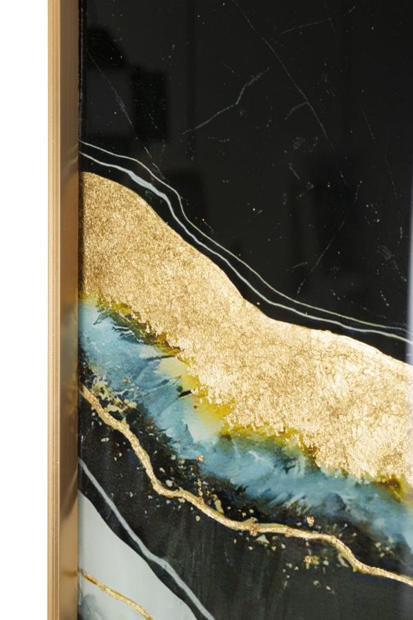 Decoratiune de perete din sticla, Darky Multicolor, l60xA3,5xH90 cm (4)