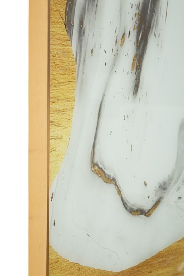 Decoratiune de perete din sticla, Ghostly Multicolor, l80xA3,5xH120 cm (1)