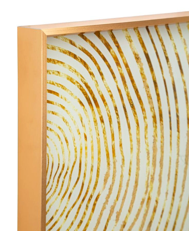 Decoratiune de perete din sticla, Woody Multicolor, l60xA3,5xH90 cm (1)