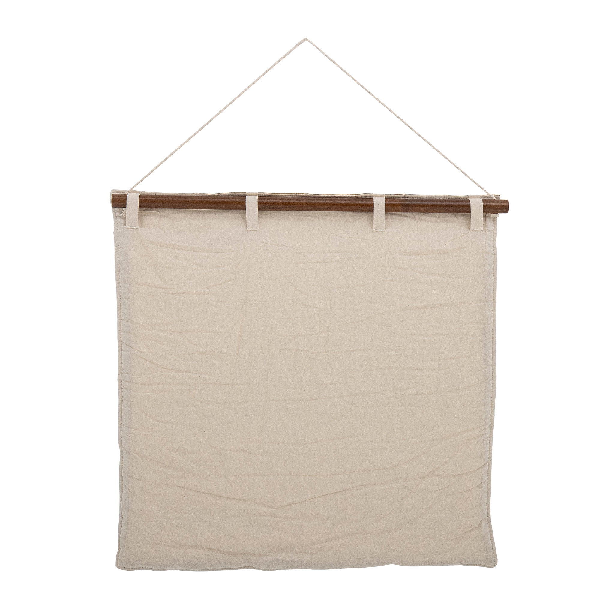 Decoratiune de perete din textil, Jean Natural, L70xlxH70 cm (1)