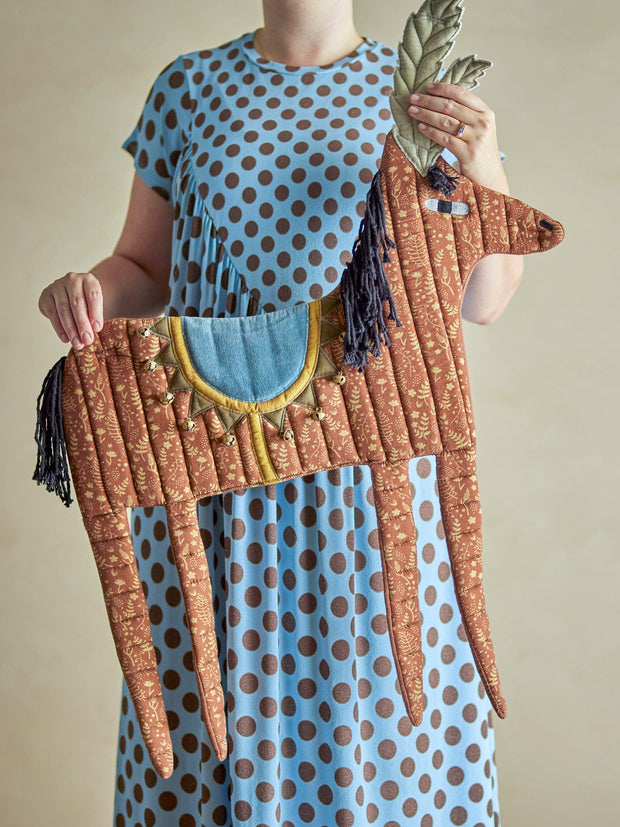 Decoratiune de perete din textil, Tillie Maro, 91,5 x 67,5 cm (4)