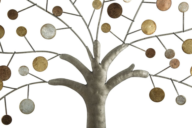 Decoratiune de perete Life Tree I Natural, Ø59 cm (5)