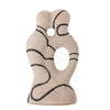 Decoratiune din ceramica, Eugenie Natural, L20xl10,5xH35,5 cm