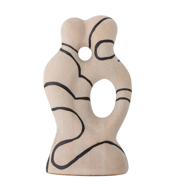 Decoratiune din ceramica, Eugenie Natural, L20xl10,5xH35,5 cm