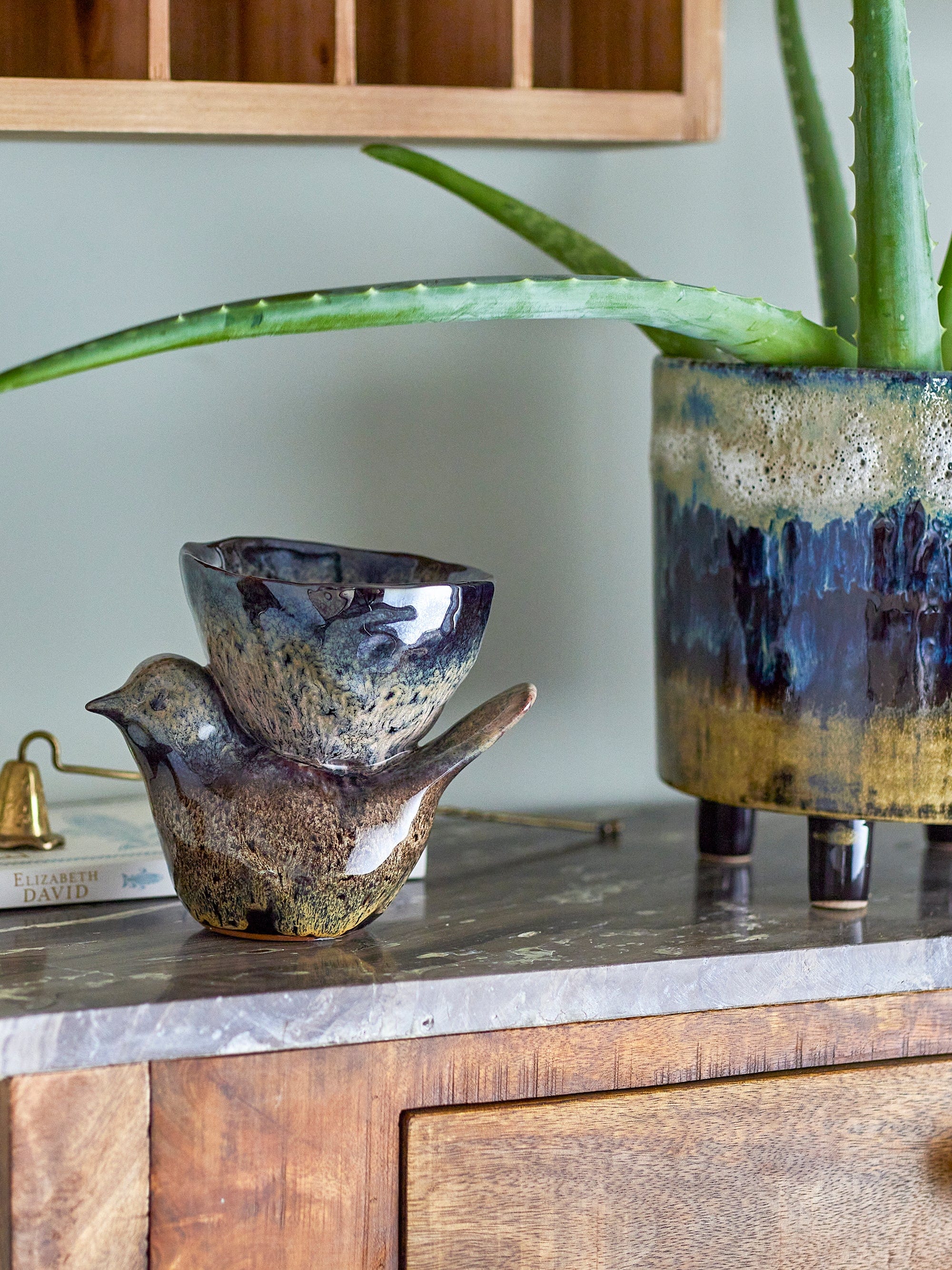 Decoratiune din ceramica, Phil Maro, L16xl12xH13,5 cm (3)