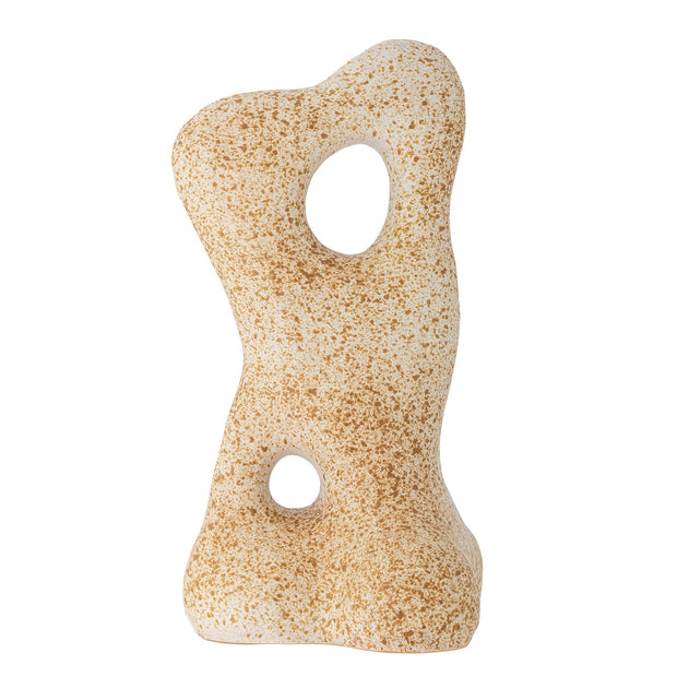 Decoratiune din ceramica, Raheen Natural, L25xl25xH50 cm (1)