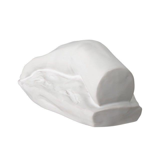 Decoratiune din ceramica, Shirie Alb, L20xl16xH10 cm (6)