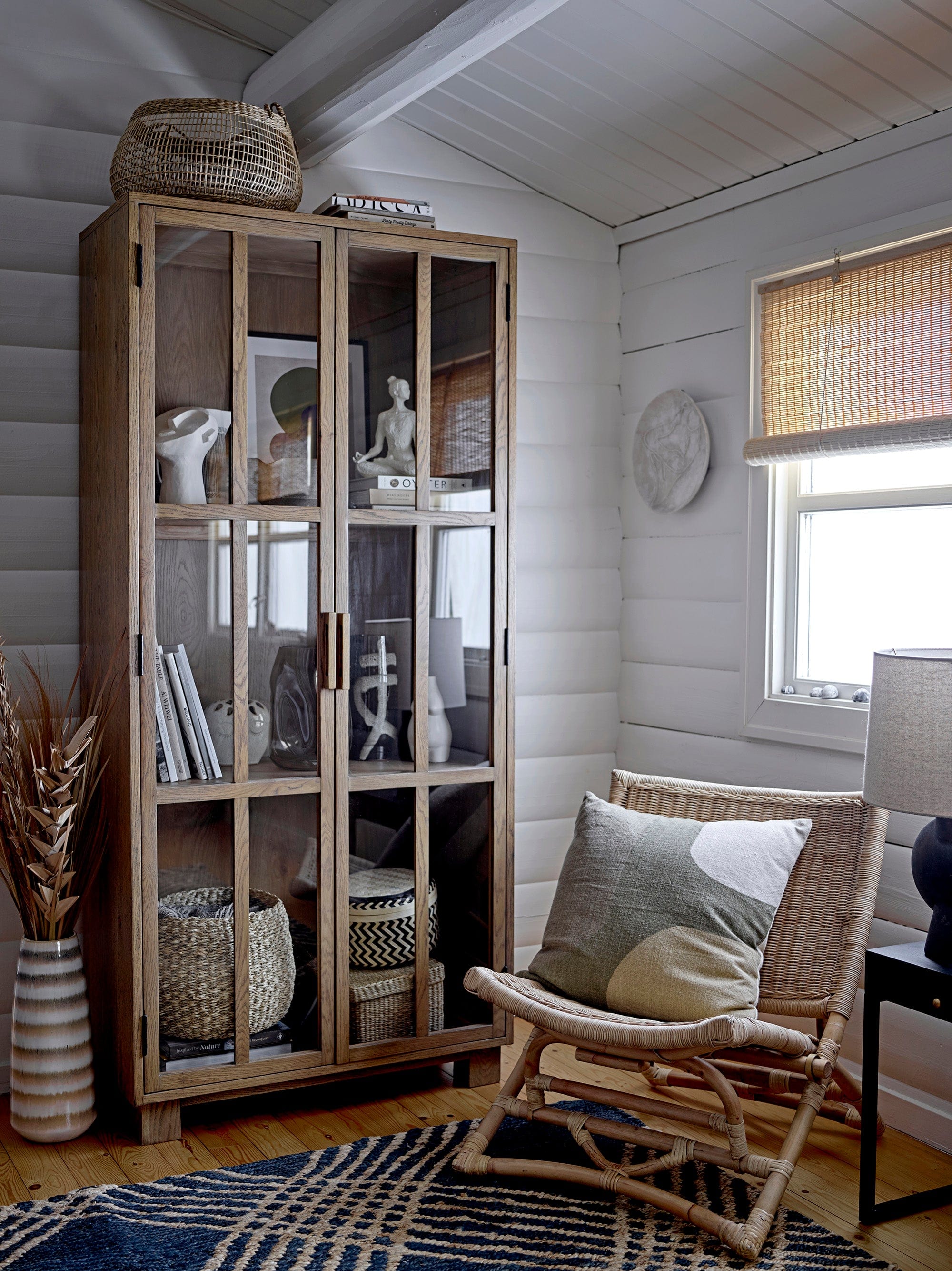 Decoratiune din ciment, Indo Alb, L17,5xl15xH22 cm (4)