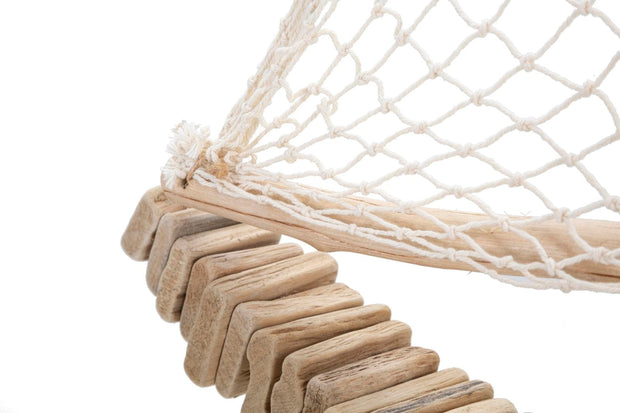 Mauro Ferretti Decoratiune din lemn, Boath Nature Natural, L45xl7xH45 cm