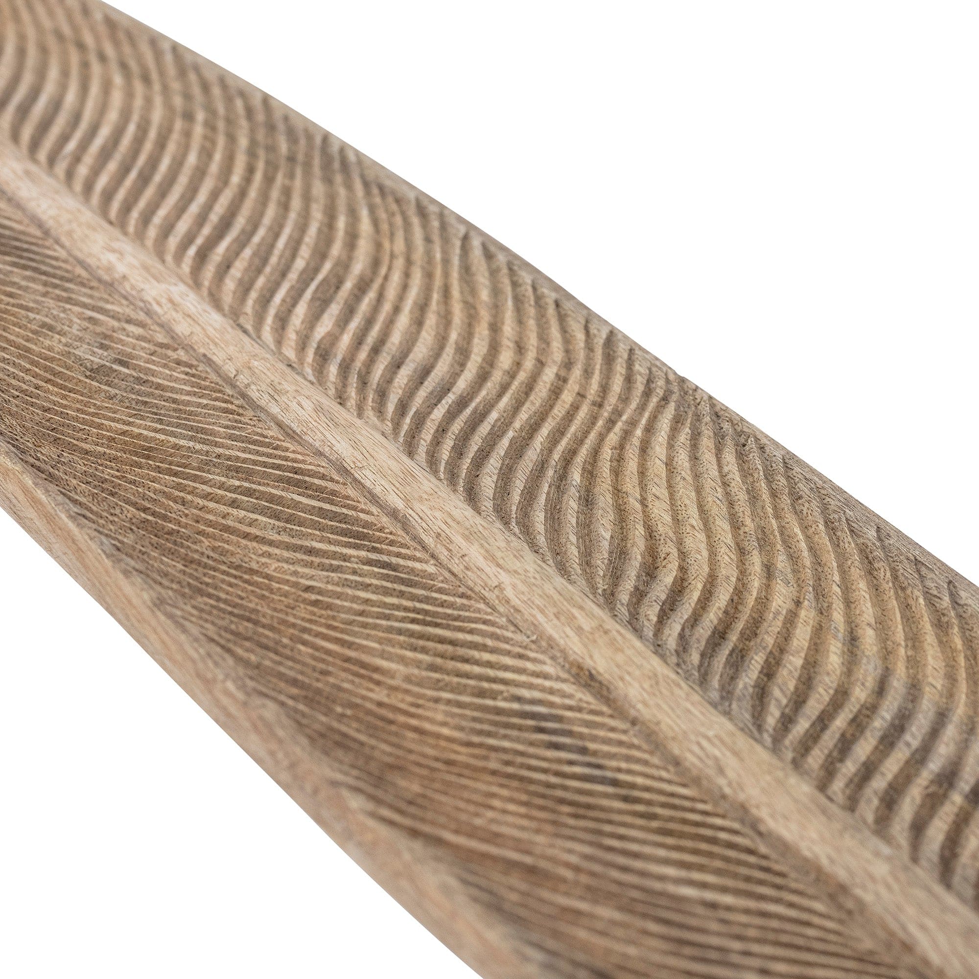 Decoratiune din lemn, Eleea Natural, L76xl15xH3,5 cm (4)