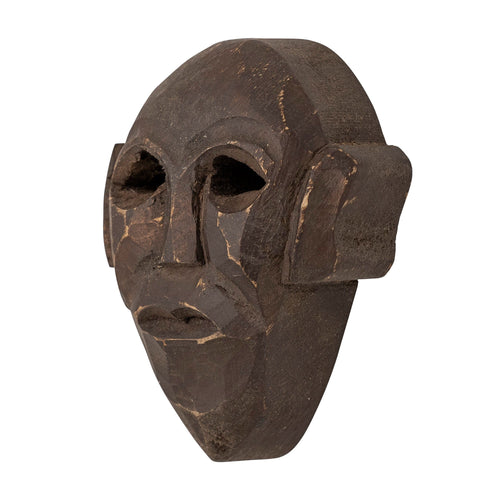 Decoratiune din lemn, Sture Negru, L10xl8xH3,5 cm