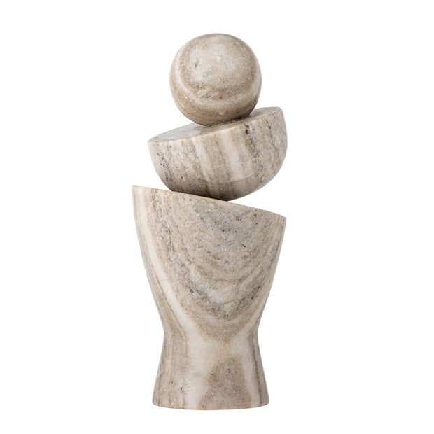Decoratiune din marmura, Lazise Natural, Ø10xH24 cm (1)