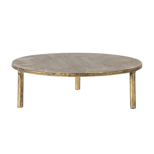 Decoratiune din metal, Torgun Alama, Ø30xH9 cm