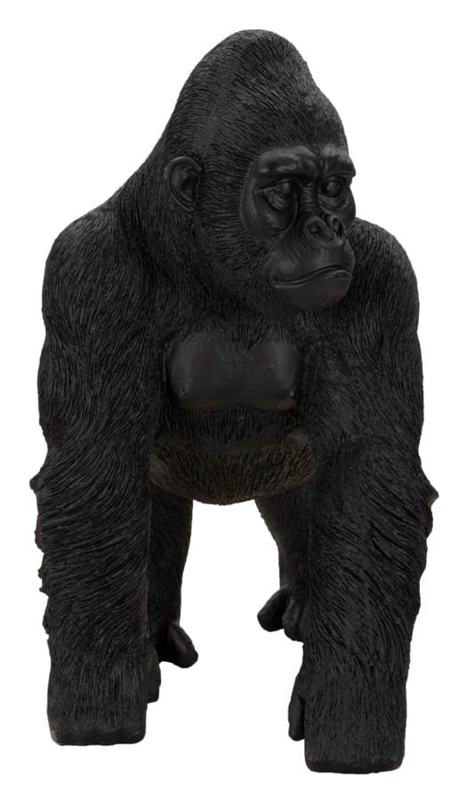 Mauro Ferretti Decoratiune din polirasina, Gorilla Small Negru, L35xl21,5xH37,5 cm