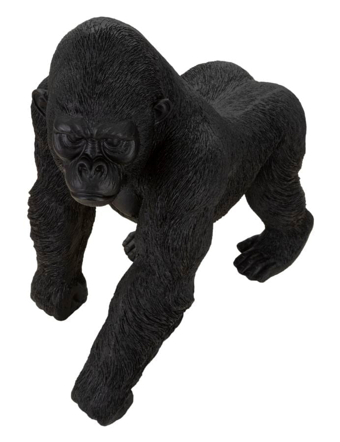 Decoratiune din polirasina, Gorilla Small Negru, L35xl21,5xH37,5 cm (3)