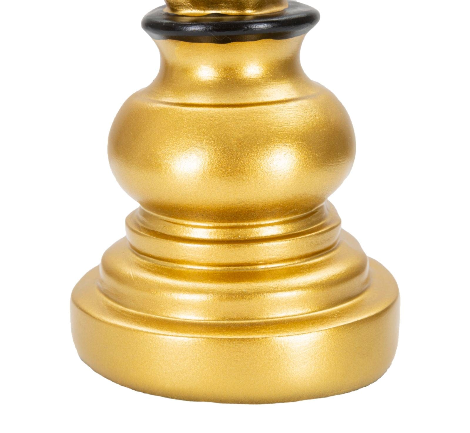 Decoratiune din polirasina, Horse Glam Small Auriu / Negru, L14xl11xH27 cm (5)