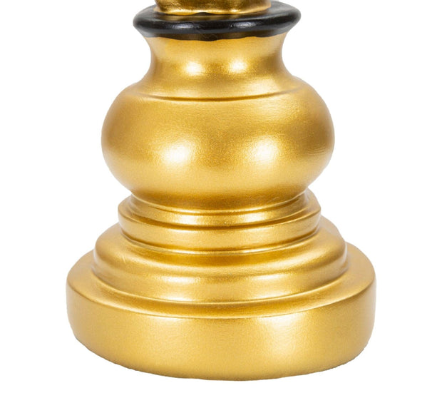 Decoratiune din polirasina, Horse Glam Small Auriu / Negru, L14xl11xH27 cm (5)