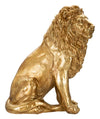 Mauro Ferretti Decoratiune din polirasina, Lion Auriu, L67xl36,5xH80 cm