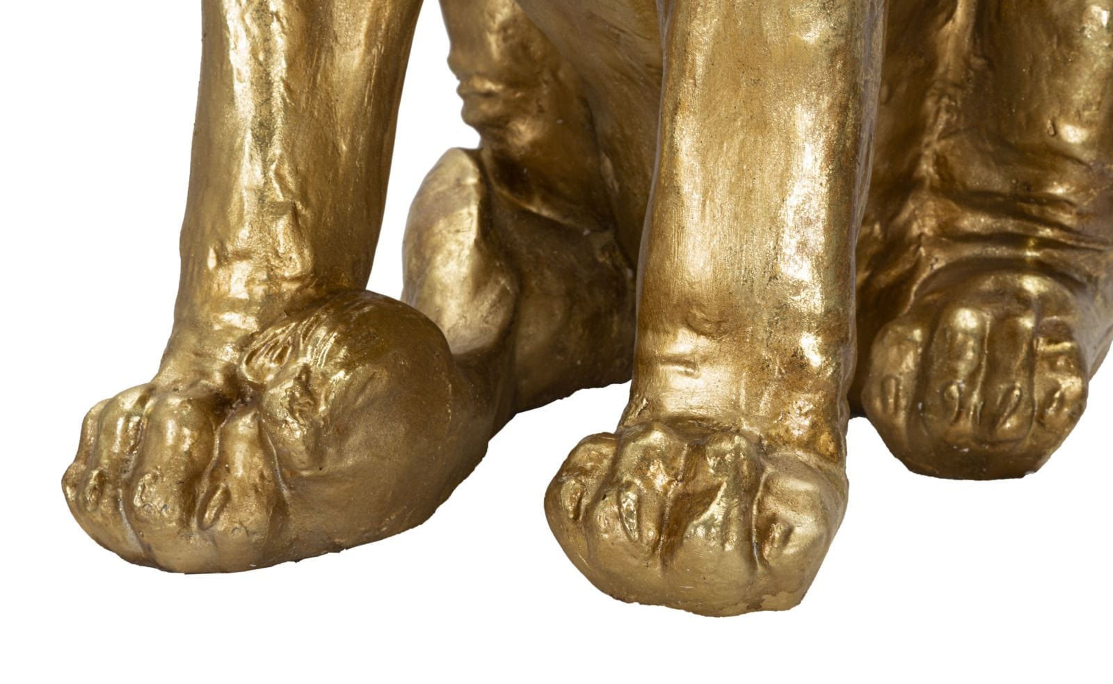 Mauro Ferretti Decoratiune din polirasina, Lion Auriu, L67xl36,5xH80 cm