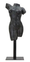 Mauro Ferretti Decoratiune din polirasina, Museum Woman Negru, L19xl17xH50 cm