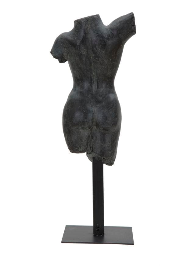 Mauro Ferretti Decoratiune din polirasina, Museum Woman Negru, L19xl17xH50 cm