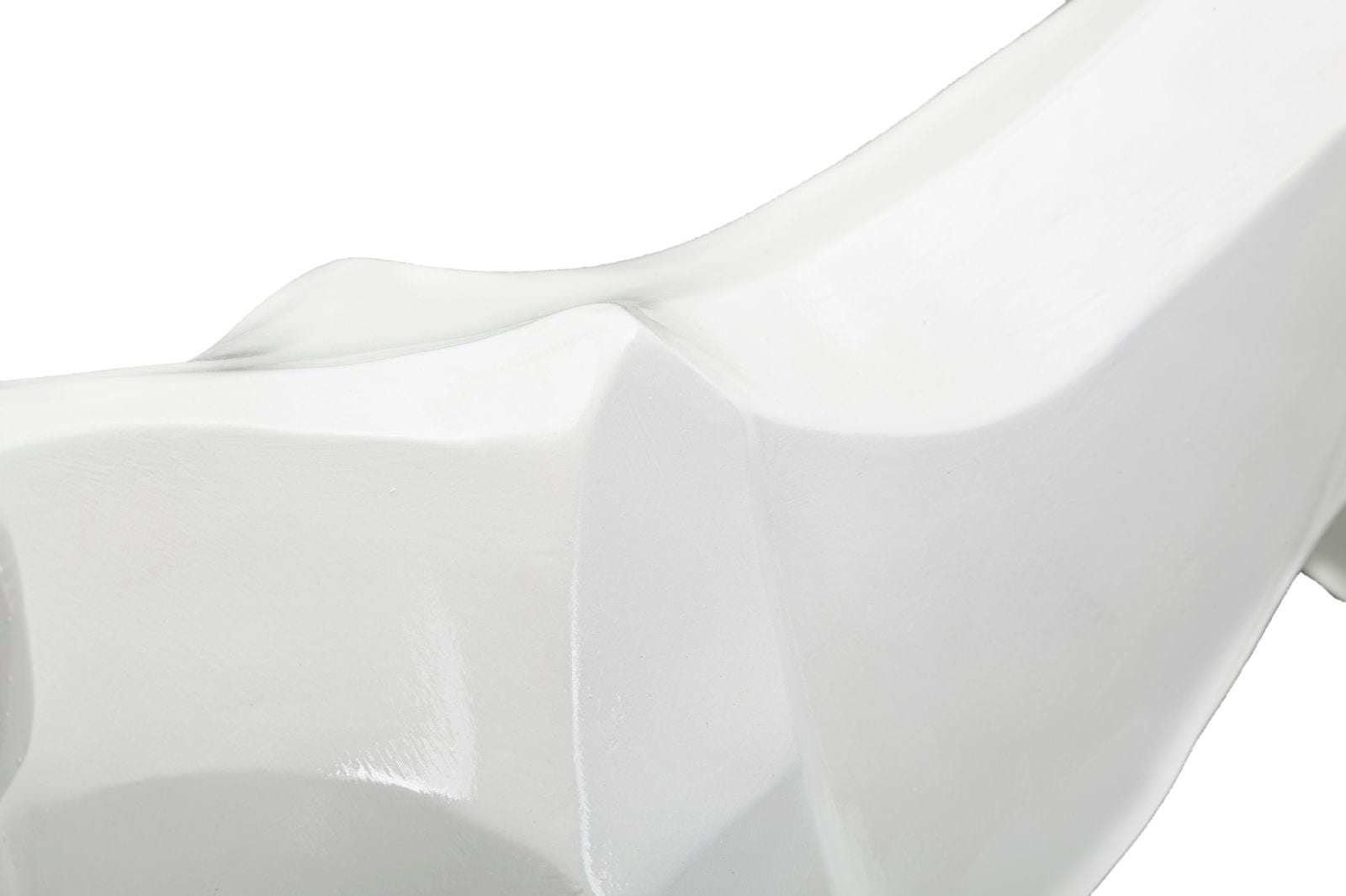 Mauro Ferretti Decoratiune din polirasina, Phanter Alb, L70xl18xH32,5 cm