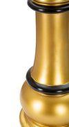 Mauro Ferretti Decoratiune din polirasina, Queen Tall Glam Auriu / Negru, Ø15xH50 cm