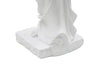 Mauro Ferretti Decoratiune din polirasina, Statua Woman Alb, L14xl12xH49 cm