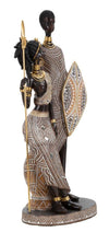 Mauro Ferretti Decoratiune din polirasina, Tribal Masai Family Multicolor, L16,5xl11,5xH38 cm