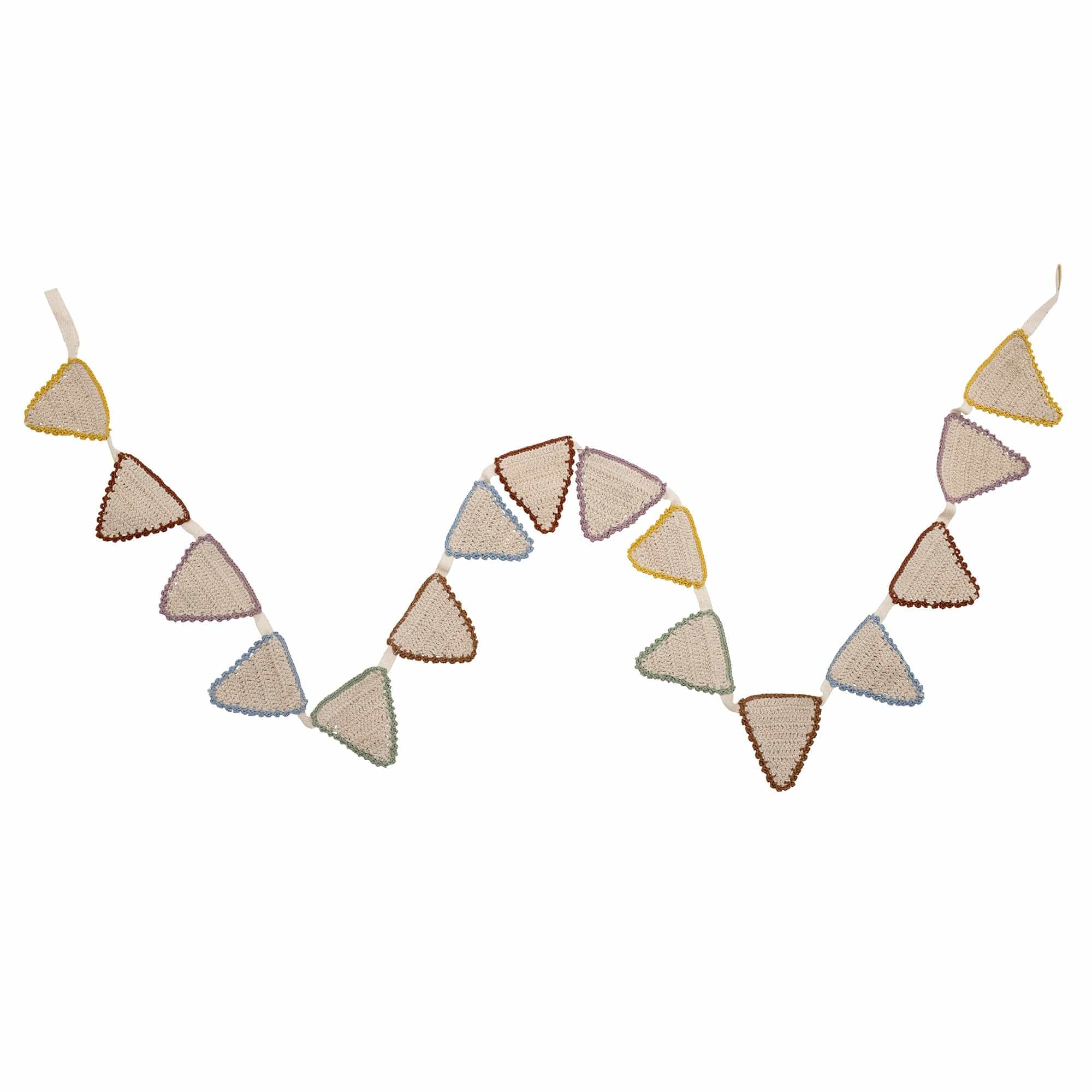 Decoratiune din textil, Celestine Natural, L180xl9xH5 cm