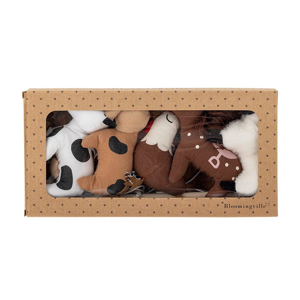 Decoratiune din textil si lemn, Gunni Maro, Ø28xH38 cm (2)