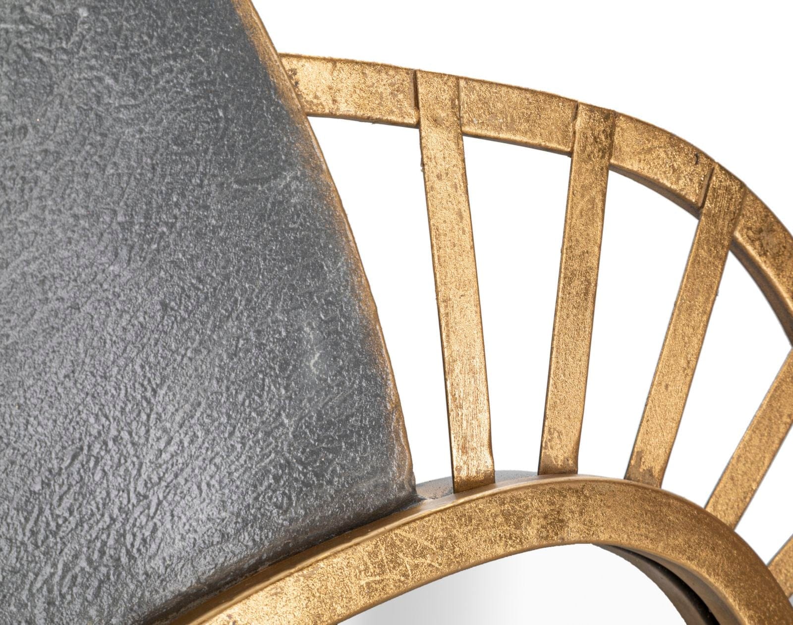 Decoratiune metalica de perete, cu oglinda, Art Multicolor, l55,9xA5,7xH90,8 cm (3)