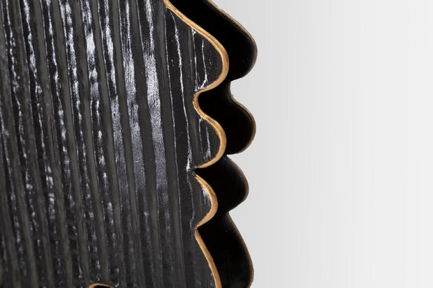 Mauro Ferretti Decoratiune metalica de perete, cu oglinda, Woman Multicolor, l81,9xA7xH61 cm